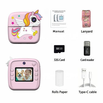 Kids Digital Camera with Instant Print