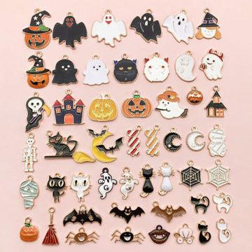Halloween Oil Drop Pendant - Clothing Accessories
