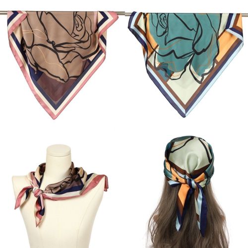 Silk Like Head Scarf