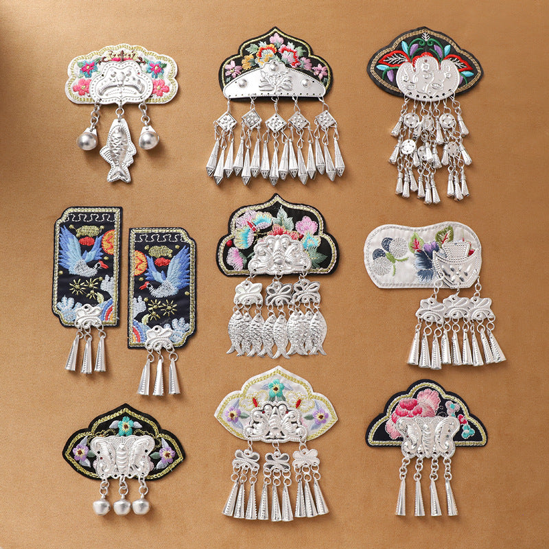 Intangible Cultural Heritage - Miao Embroidery Fridge Magnet