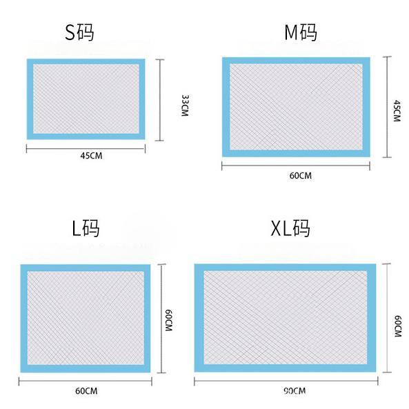 100 Count Dog and Puppy Disposable Changing Pads