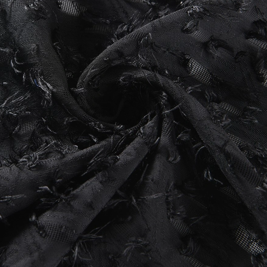 100% Polyester Cut Flower Chiffon Fabric for Dress