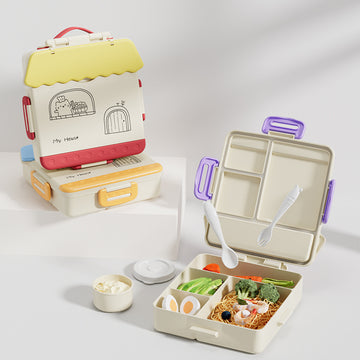 Bento Boxes with Removable Compartments for Kids and Adults