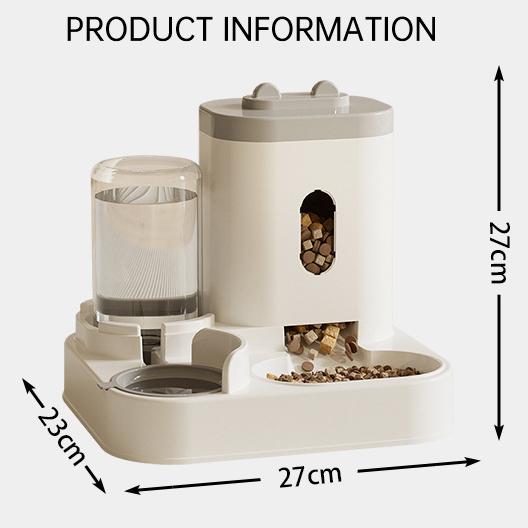 2-in-1 Automatic Cat Feeder and Water Dispenser