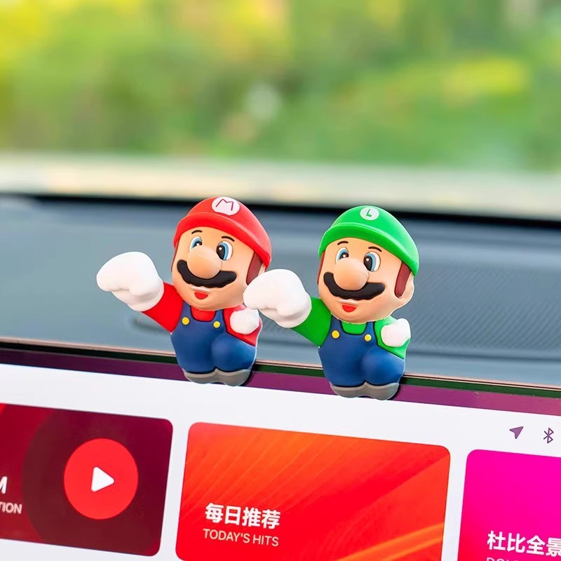 1 Pack Super Mario 3D Car Sticker