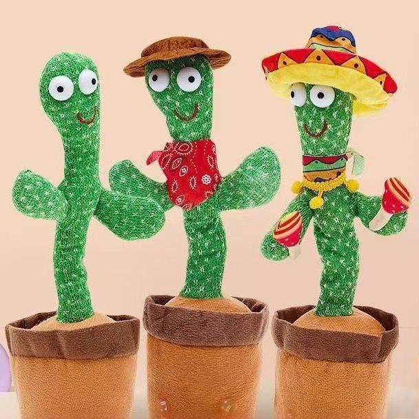 Dancing Talking Cactus Mimicking Toy