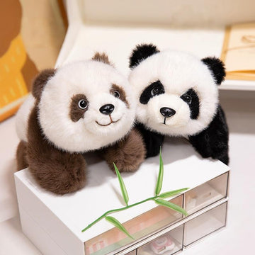 Lying Panda Plush Toy