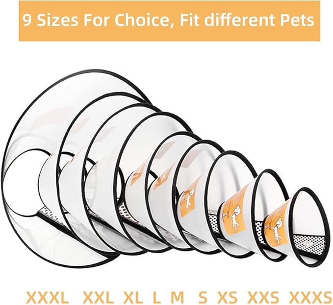1 Pcs Soft Dog Cone Collar