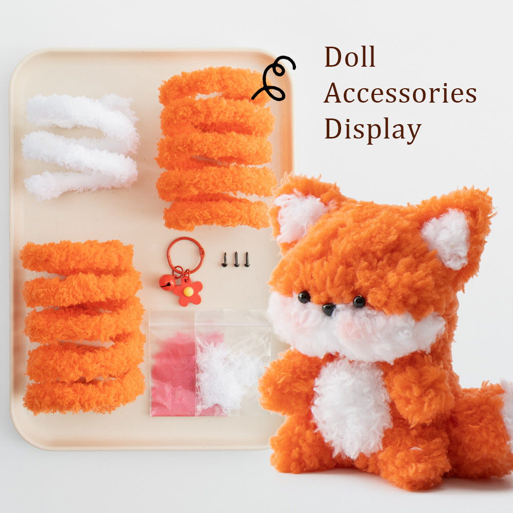 DIY Twist Stick Material Kit - Squirrel Pendant
