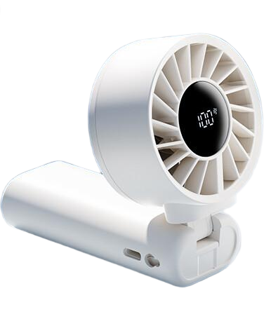 3-in-1 Portable Fan: Handheld, Foldable, Neck-Wearable