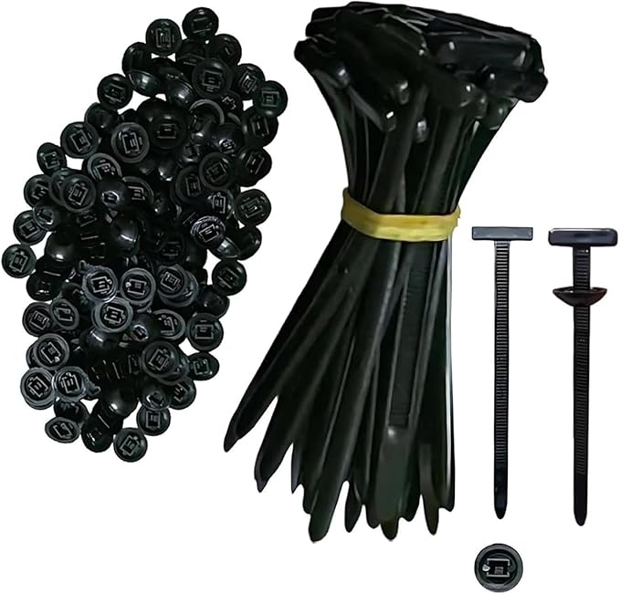 50 Pcs Nylon Universal Cable Tie Buckle