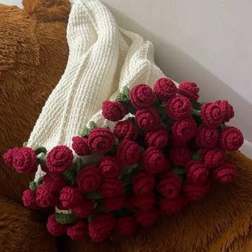 DIY Crochet Bouquet Blanket Making Kit