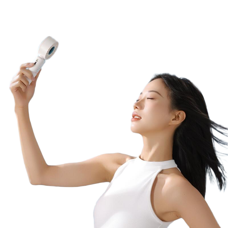 3-in-1 Portable Fan: Handheld, Foldable, Neck-Wearable