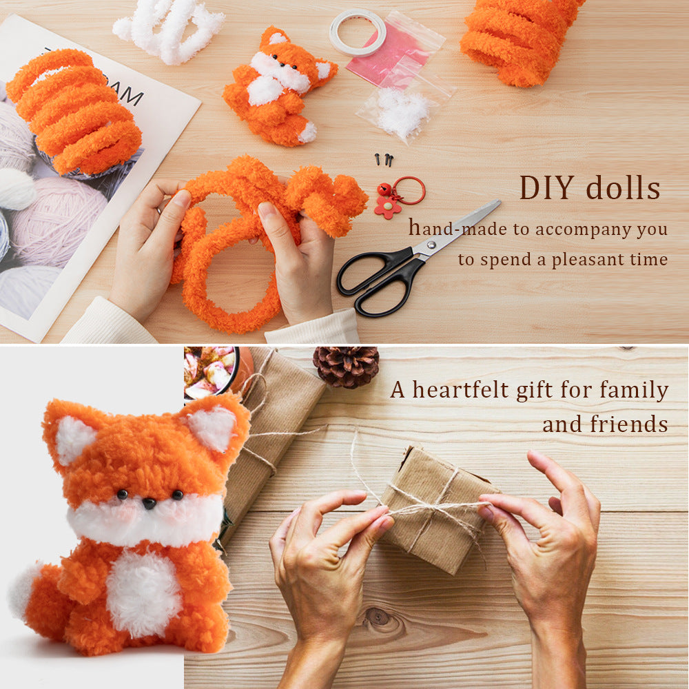 DIY Twist Stick Material Kit - Squirrel Pendant