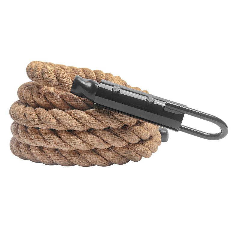 Black Polyester Climbing Rope