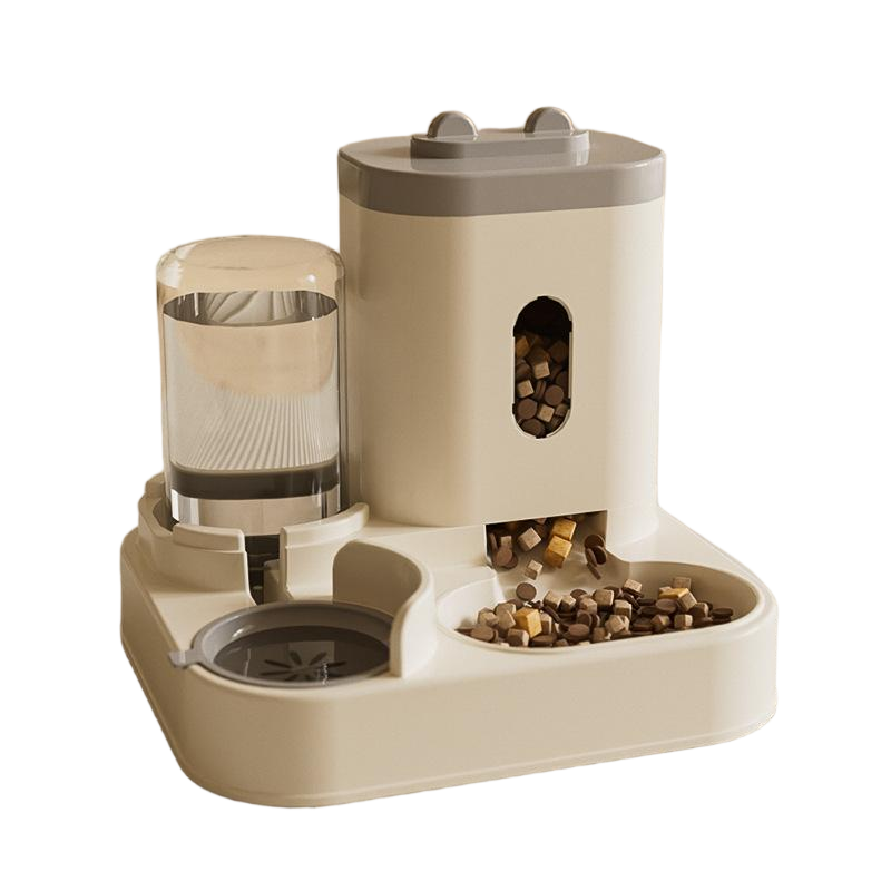 2-in-1 Automatic Cat Feeder and Water Dispenser