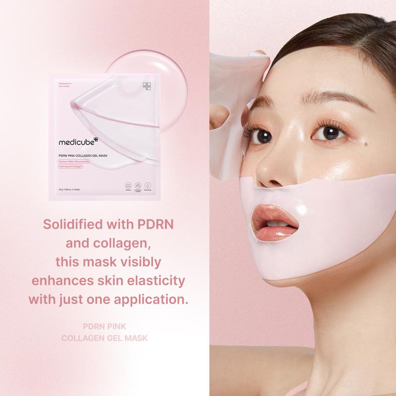 PDRN Pink Collagen Gel Mask (4 Sheets)