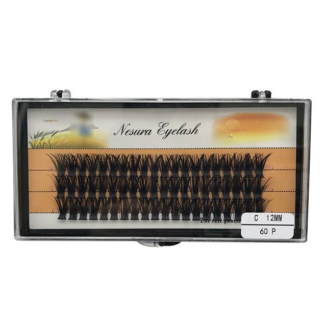 Segmented DIY Soft & Comfortable 3D Curled False Eyelashes
