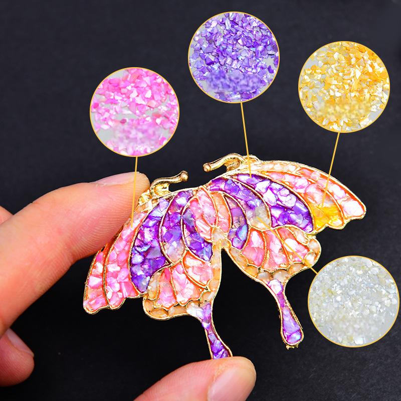 Intangible Cultural Heritage - Mother-of-Pearl DIY Brooch and Hairpin Kit