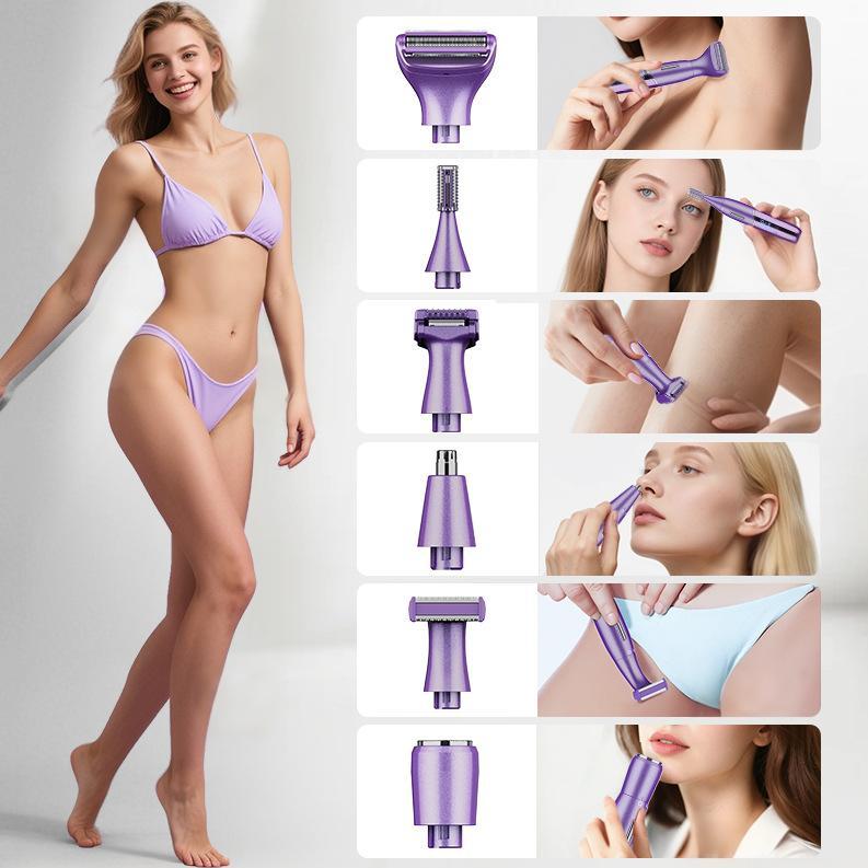 6-in-1 Bikini Trimmer for Women