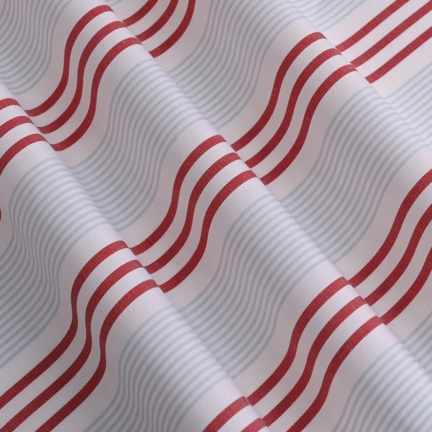 120gsm TC 65/35 Striped Check Fabric