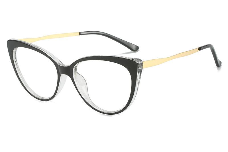 Retro Cat-Eye Blue Light locking Glasses