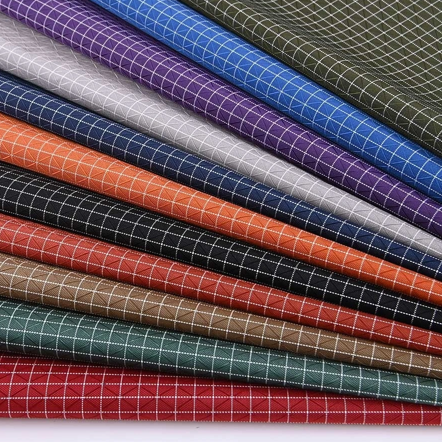 200D Gridstop Nylon Polyethylene Oxford Fabric
