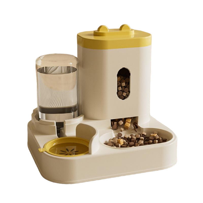 2-in-1 Automatic Cat Feeder and Water Dispenser