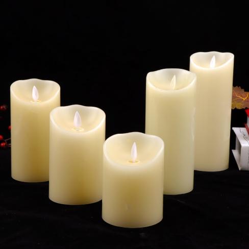 Led Simulation Swing Candle