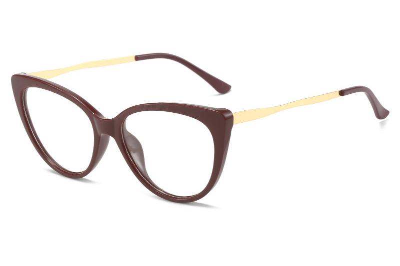 Retro Cat-Eye Blue Light locking Glasses
