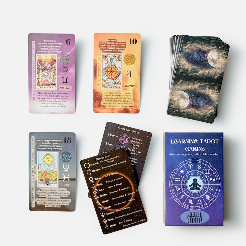 Learning Tarot Cards Deck