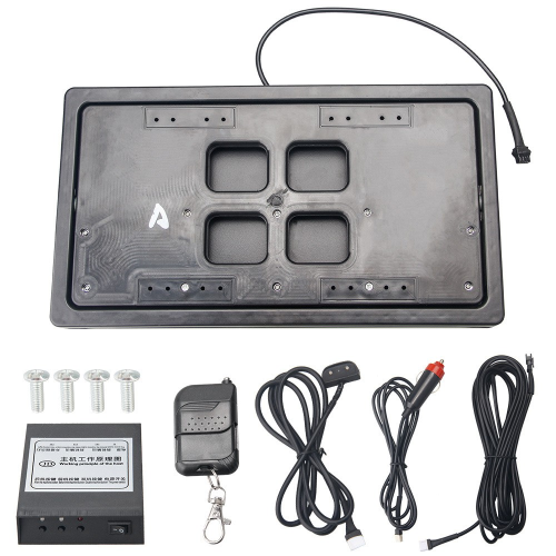 US Standard License Plate Flip Cover