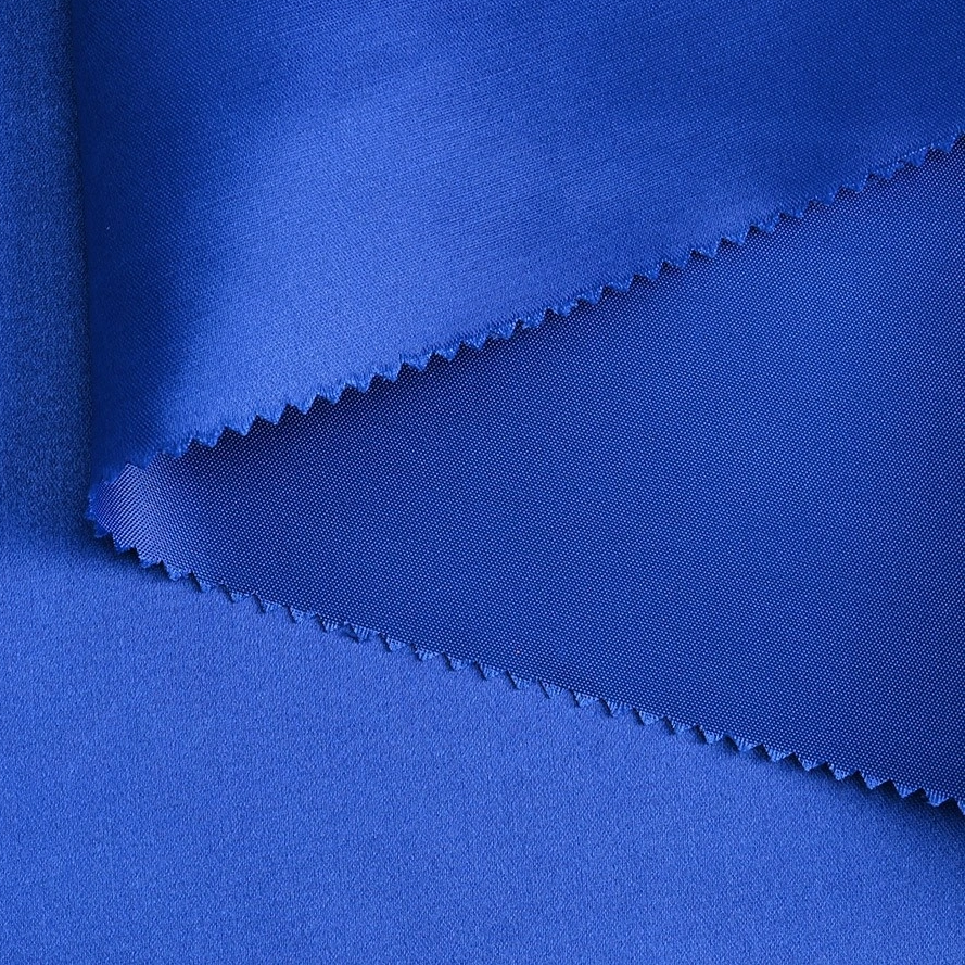 Royal Blue Shiny Satin Fabrics