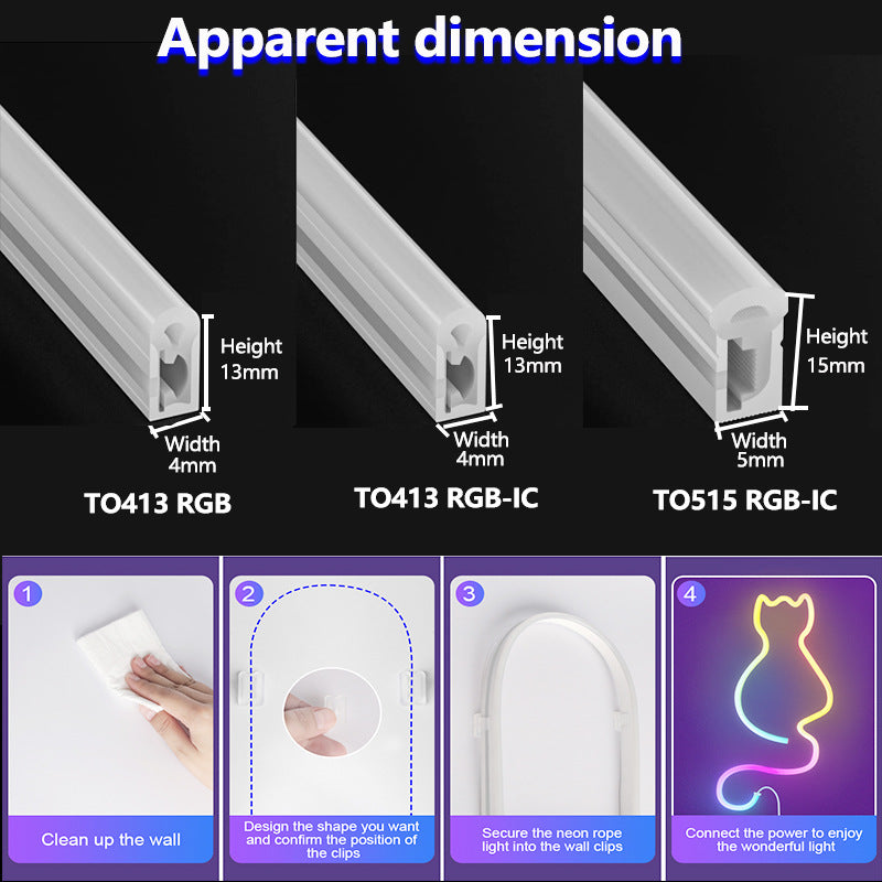 RGB/RGB-IC Neon Rope Lights