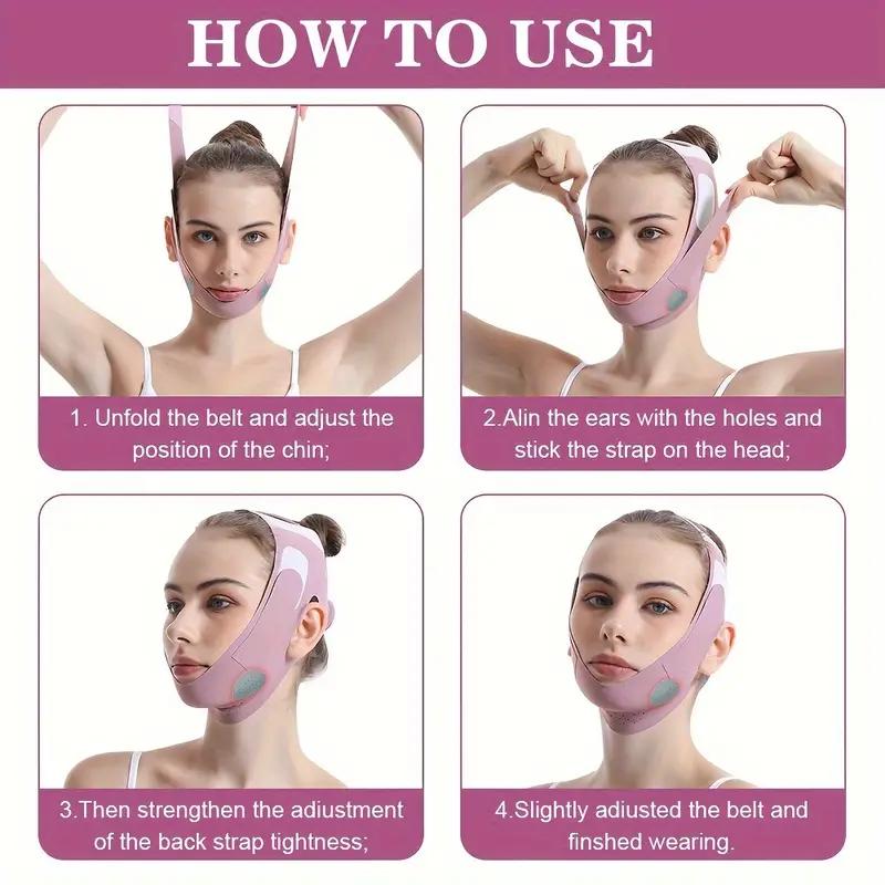 V Line Lifting Mask Face Strap Double Chin Reducer