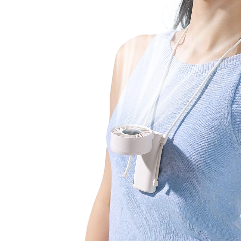 3-in-1 Portable Fan: Handheld, Foldable, Neck-Wearable