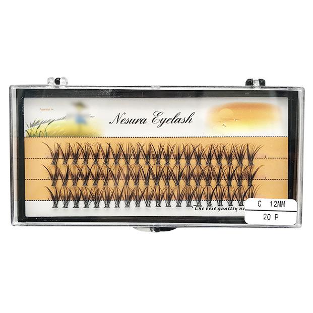 Segmented DIY Soft & Comfortable 3D Curled False Eyelashes