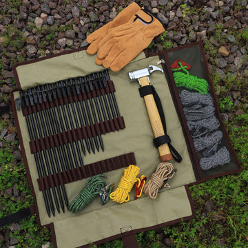 Outdoor Thickened and Extended Tent Stakes