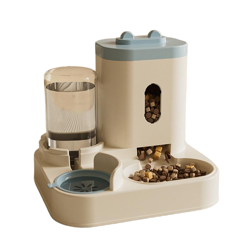 2-in-1 Automatic Cat Feeder and Water Dispenser
