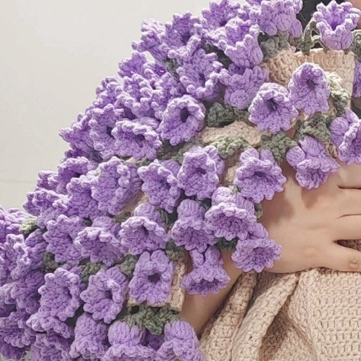 DIY Crochet Bouquet Blanket Making Kit