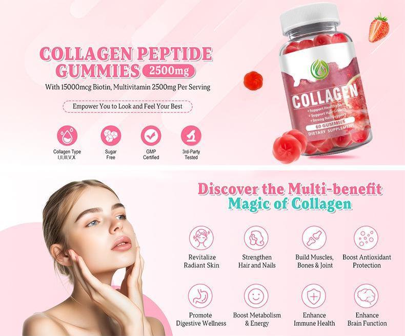 60 Count Collagen Gummies