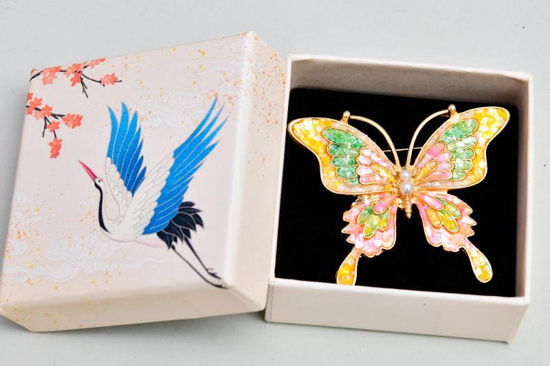 Intangible Cultural Heritage - Mother-of-Pearl DIY Brooch and Hairpin Kit