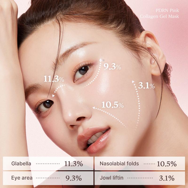 PDRN Pink Collagen Gel Mask (4 Sheets)
