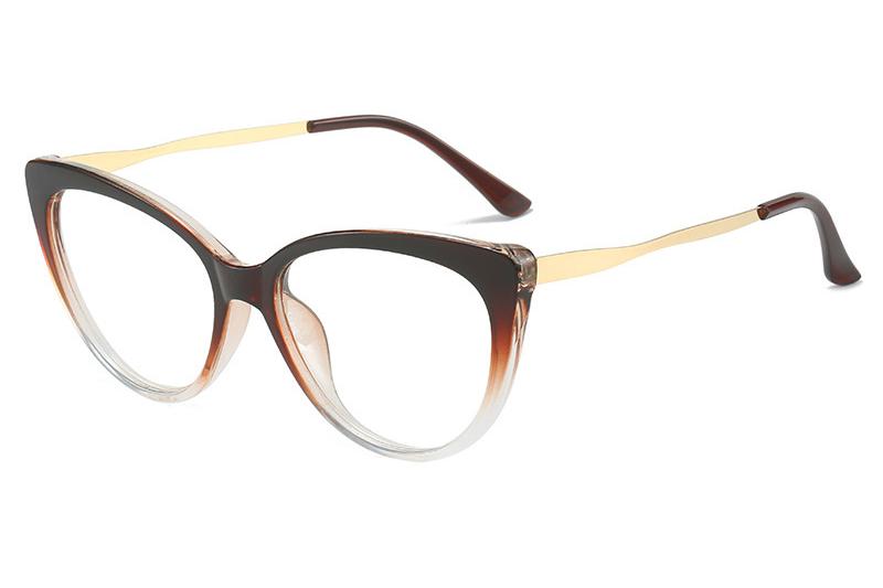 Retro Cat-Eye Blue Light locking Glasses