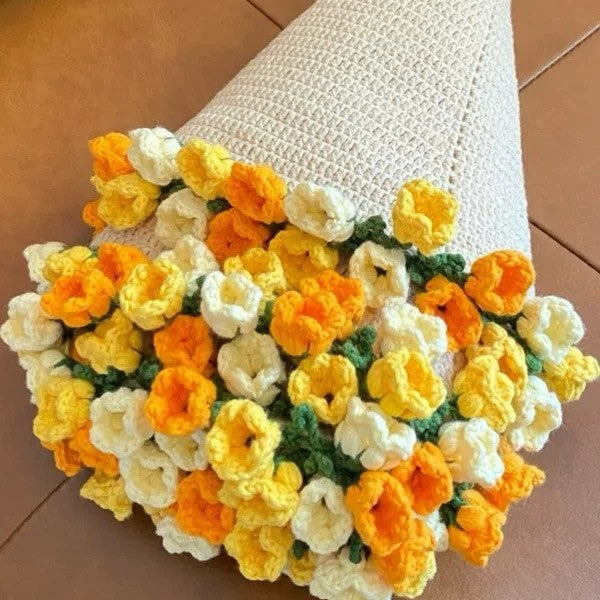 DIY Crochet Bouquet Blanket Making Kit