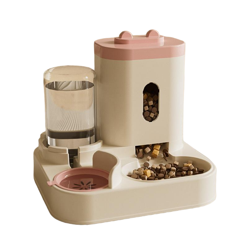 2-in-1 Automatic Cat Feeder and Water Dispenser