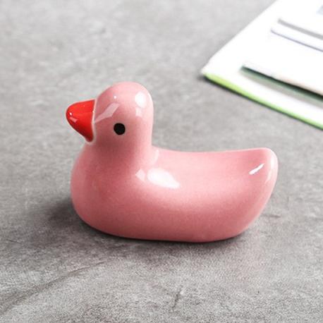 Ceramic Duck Chopstick Holder