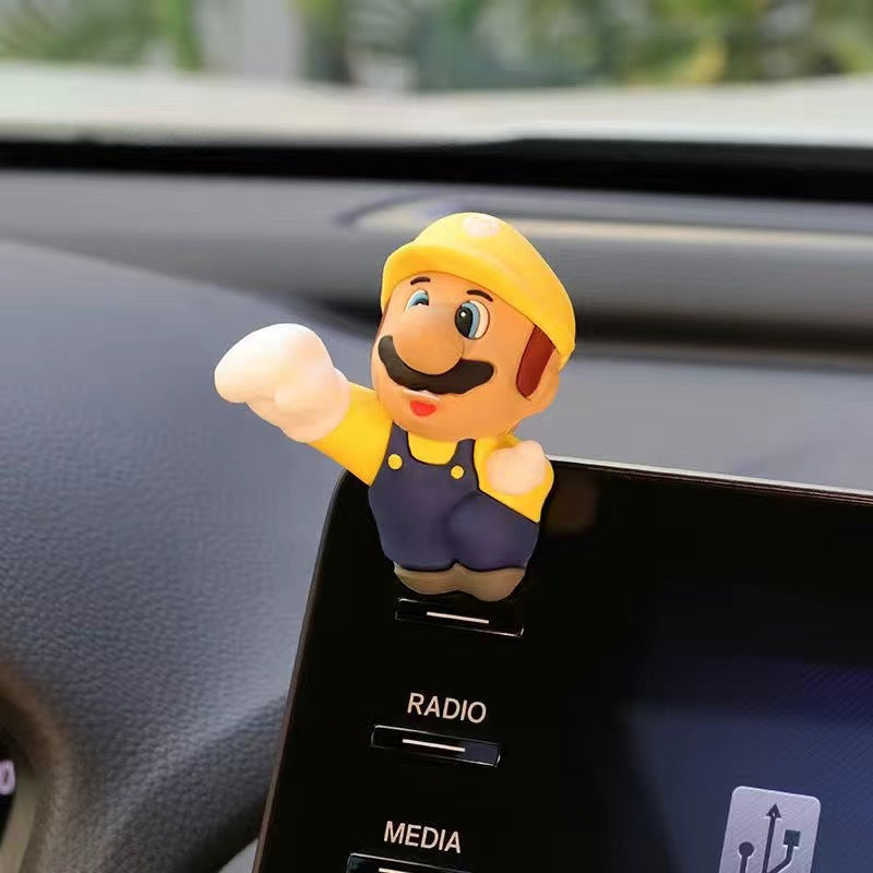 1 Pack Super Mario 3D Car Sticker