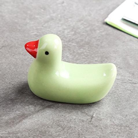 Ceramic Duck Chopstick Holder