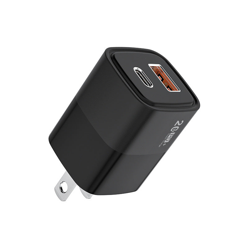 1 Pack Dual Port Type C Wall Charger